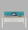 Workstation In Persian With Divider Walnut Finish
