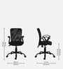 Workflex Office Chair In Black Colour Workflex Office Chair In Black Colour