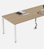 Scriba Workstation In Persian Walnut Finish
