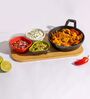 World Foods Fajita Serving Set 18Cm In Gb