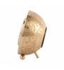 World Gold Aluminium Table Clock