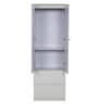 World Zone 2 Door  Kids Wardrobe with Drawers