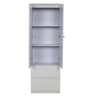 World Zone 2 Door  Kids Wardrobe with Drawers