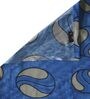 Woven Design Blue (72x52) Cottob Table Cover