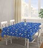 Woven Design Blue (72x52) Cottob Table Cover
