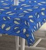Woven Design Blue (72x52) Cottob Table Cover