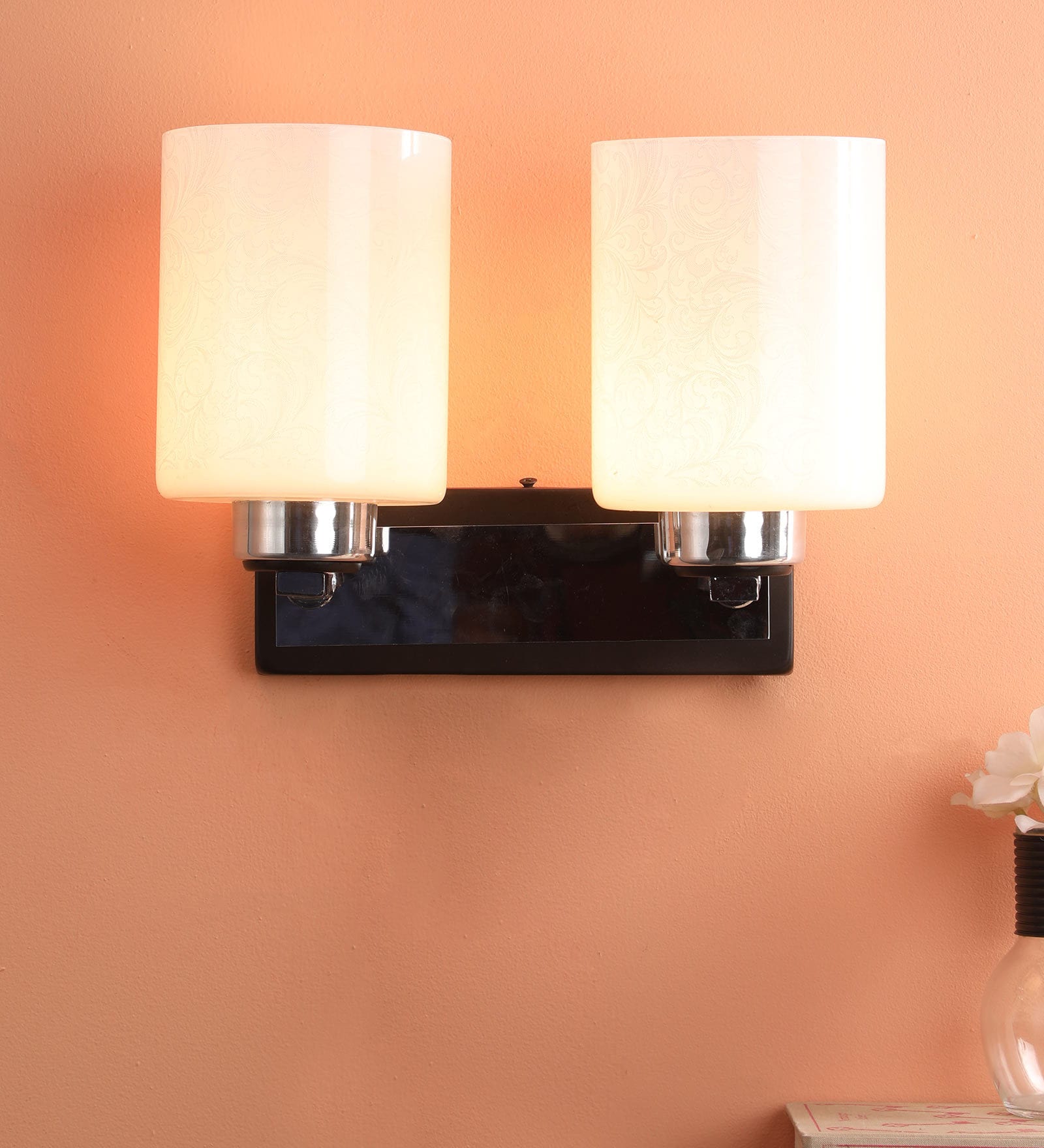 Buy Metal Wall Mounted Uplight Sconce (Brown) at 21 OFF by LeArc