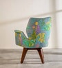 Wrap Fully Teak Upholstered Accent Chair In Assorted Colour