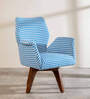 Wrap Fully Teak Upholstered Accent Chair In Assorted Colour