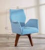Wrap Fully Teak Upholstered Accent Chair In Assorted Colour
