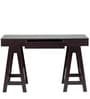 Chikato Study Table in Cappuccino Finish