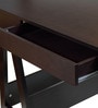 Chikato Study Table in Cappuccino Finish
