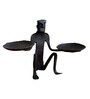 Black Wrought Iron Tea Light Holder