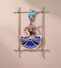 Wrought Iron Musician Wall Art In Blue