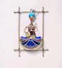 Wrought Iron Musician Wall Art In Blue
