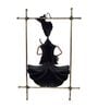 Wrought Iron Musician Wall Art In Blue