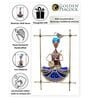 Wrought Iron Musician Wall Art In Blue