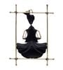 Wrought Iron Musician Wall Art In Red