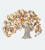 Iron Tulika Tree Brown Floral Wall Art