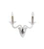 Wysocki Premium White Metal & Glass Wall Light