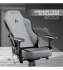 X11 Leather Gaming Chair in Gray And Black Colour
