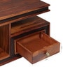Xavier Sheesham Wood Coffee Table in Honey Finish