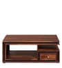 Xavier Sheesham Wood Coffee Table in Honey Finish