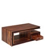Xavier Sheesham Wood Coffee Table in Honey Finish
