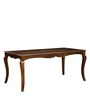 Xavier Solid Wood 8 Seater Dining Table in Provincial Teak Finish