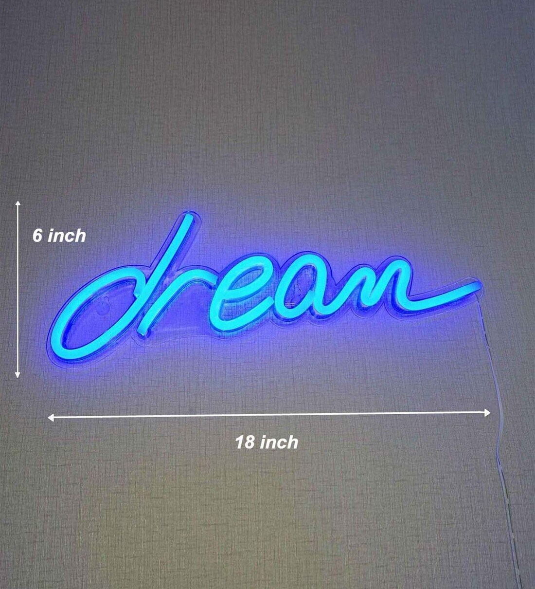 Buy 3Watts Led Neon Blue Wall Sign For Cool Light By Xergy Online