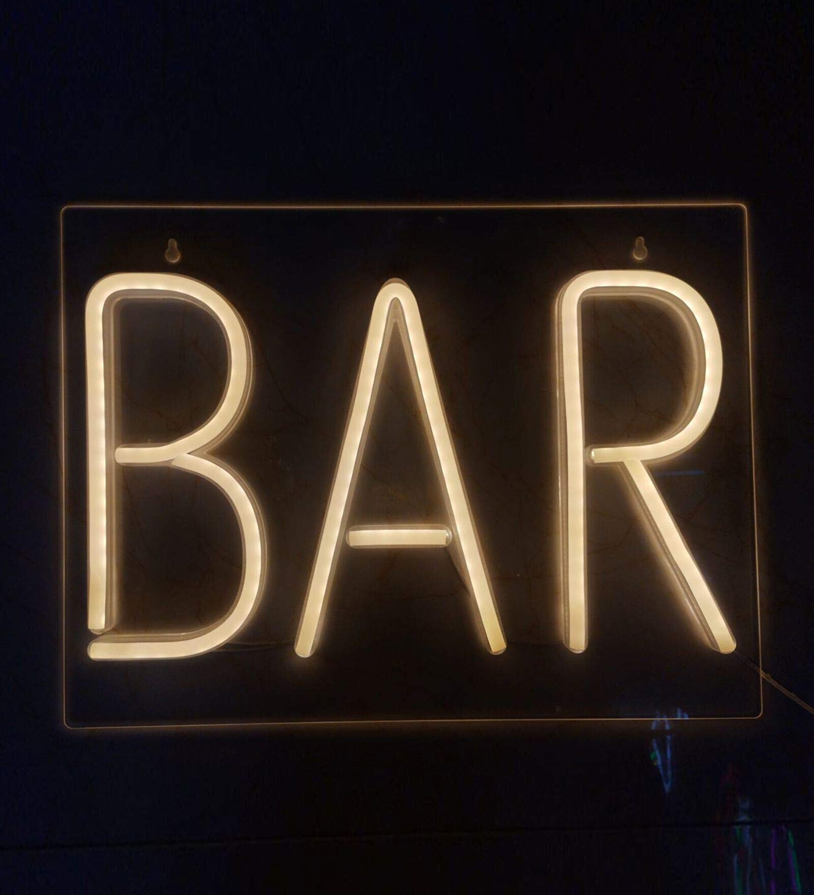 Damien Transparent Glass LED Wall Lights