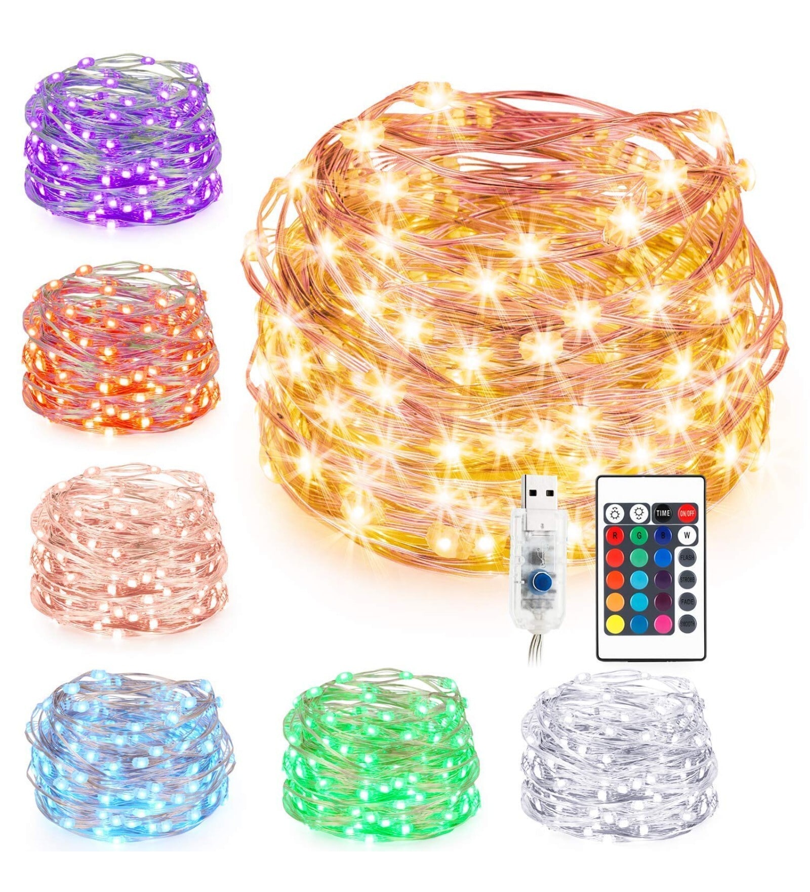 Avogadro Multicolour 10 Meter LED String Light