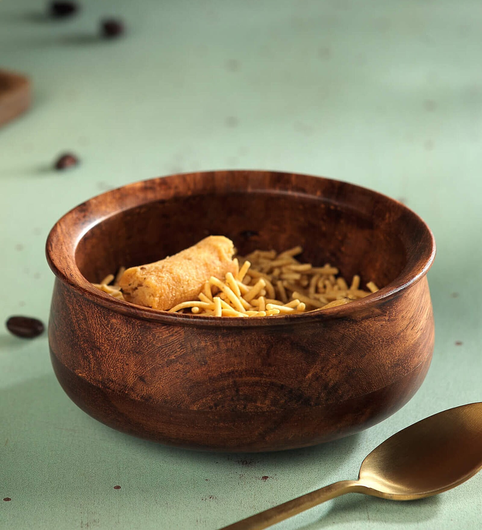 Xeza Sheesham Wood Serving Bowl