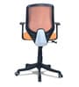 Xena Mid Back Ergonomic Chair In Orange Colour