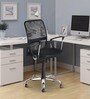 Xeon Mid Back Office Chair in Black Finish