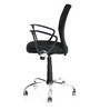Xeon Mid Back Office Chair in Black Finish
