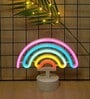 Colorful Rainbow Led Neon Light With Holder Base