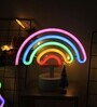 Colorful Rainbow Led Neon Light With Holder Base