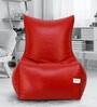 XXXL Chair Bean Bag with Beans in Red Colour