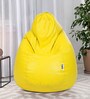 XXXL Classic Bean Bag Cover in Yellow Colour
