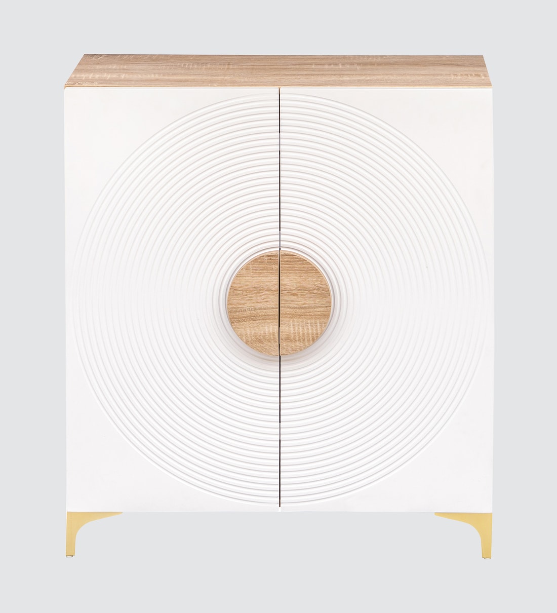 Buy XYLO Shoe Cabinet for 16 Pairs In Oak & White finish at 25