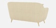 Yardley Chenille Fabric 2 Seater Sofa in Beige Color