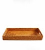 Yale Brown Bamboo Rectangle 24 x 16 Inch Serving Tray