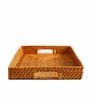 Yale Brown Bamboo Rectangle 24 x 16 Inch Serving Tray