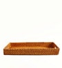Yale Brown Bamboo Rectangle 24 x 16 Inch Serving Tray