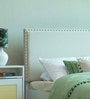 Yama Queen Size Bed With Upholstered Leatherette Headboard And Hydraulic Storage