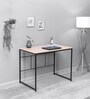 Yama Writing Table in Beech & Black Finish