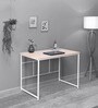 Yama Writing Table in Beech & White Finish