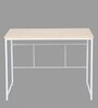 Yama Writing Table in Beech & White Finish