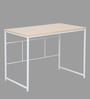 Yama Writing Table in Beech & White Finish